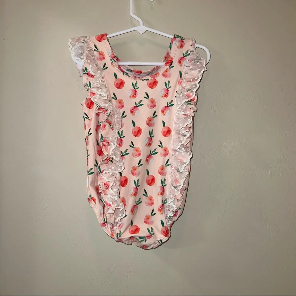 Jane + Jo Peaches Ruffle Swimsuit - Picture 4 of 5